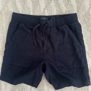 NWT Vince Black Lightweight Hemp Shorts Men Size Small